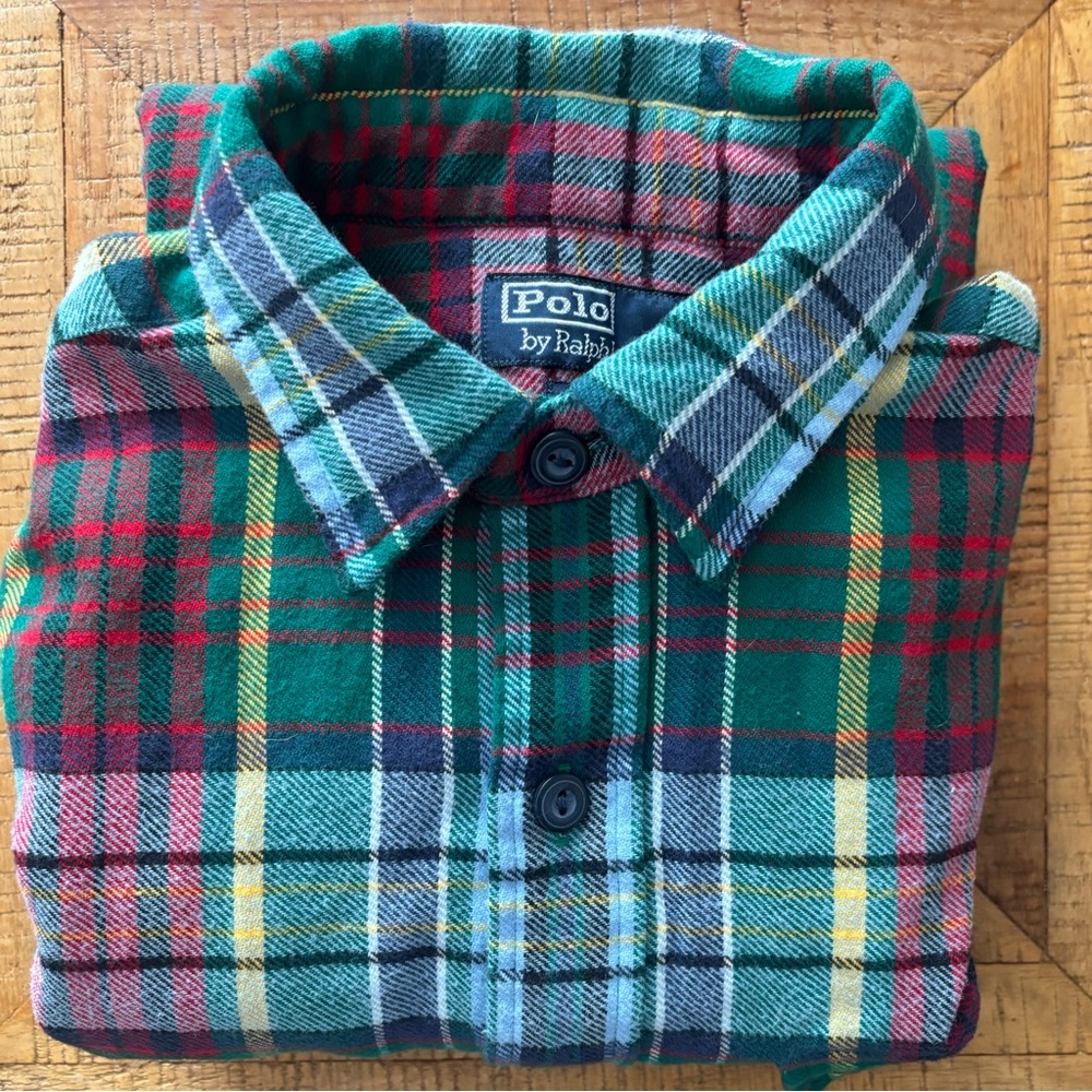 Ralph Lauren Multi Plaid Shirt